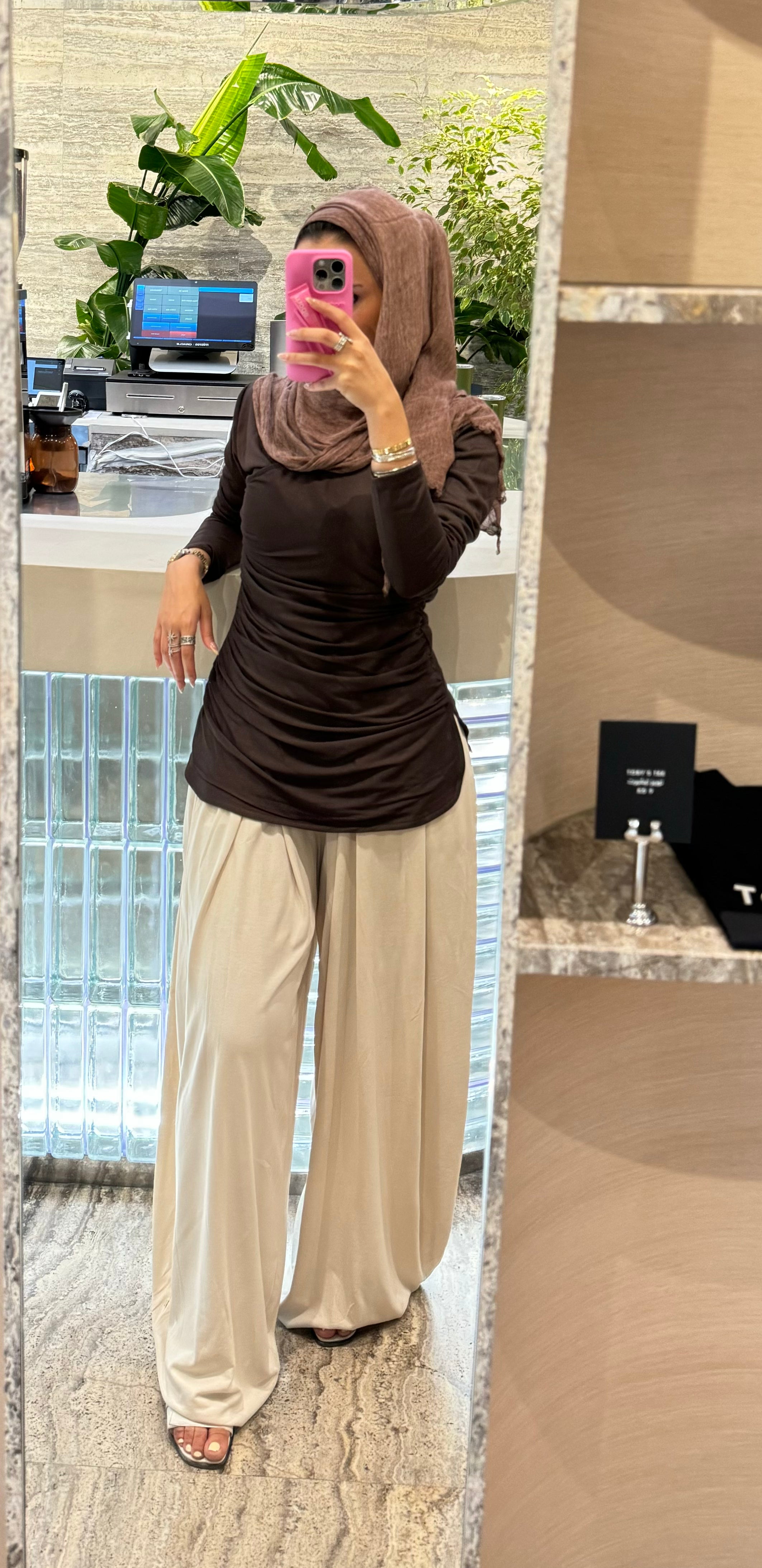 ruffled top